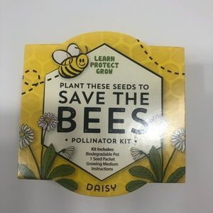 “Save the Bees” Pollinator Kit (Daisy) NWT